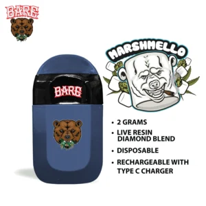 BARE 2G DISPOSABLES VAPES - BLUE MARSHMELLO